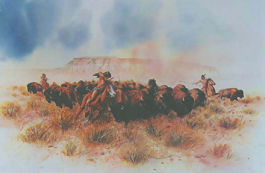 [Mark Silversmith: Vision of the Last Buffalo 	Hunt]